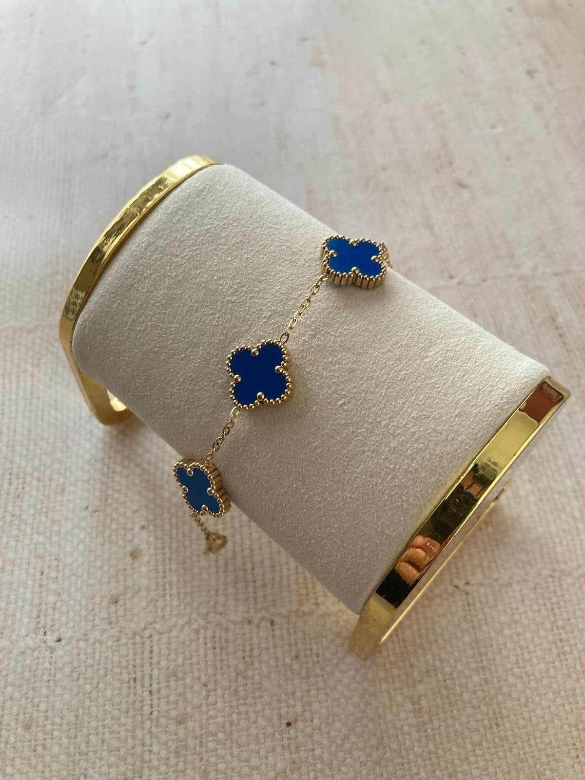 Blue van cleef bracelet