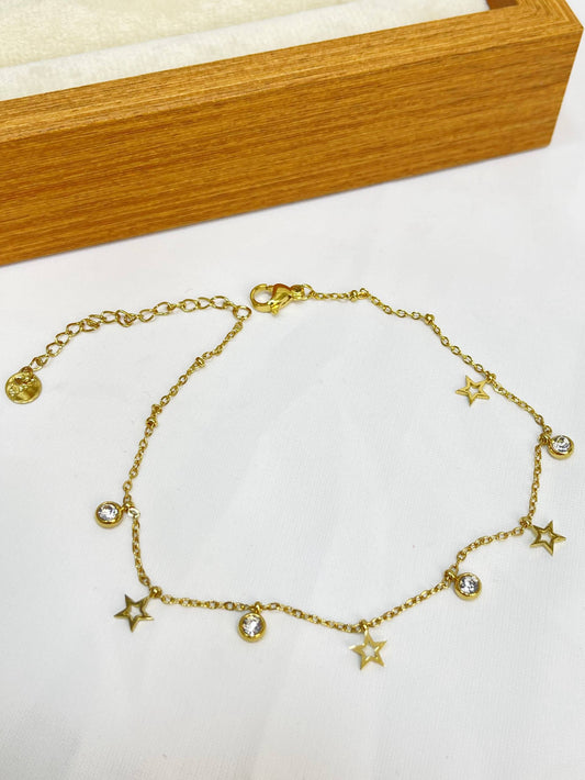 Stars Anklet