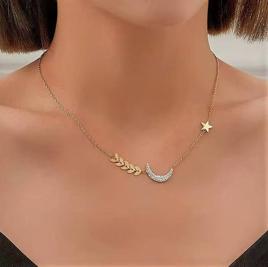 Moon necklace