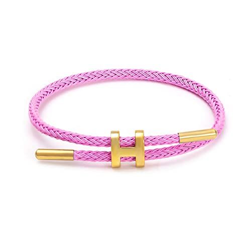 Pink Hermes Bracelet