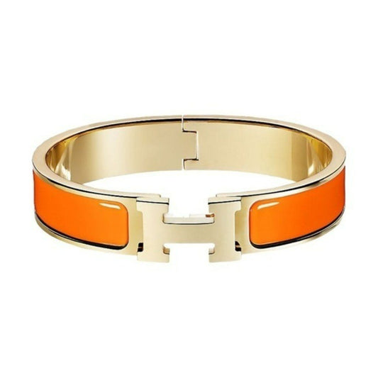 Orange Hermes bangle
