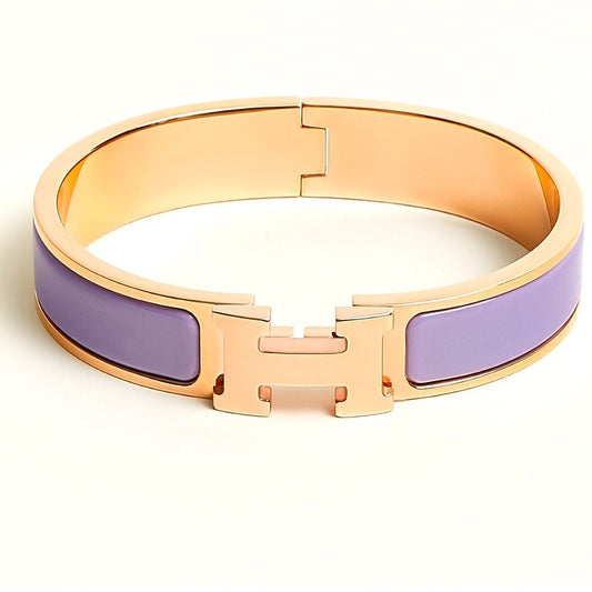 Purple Hermes bangle