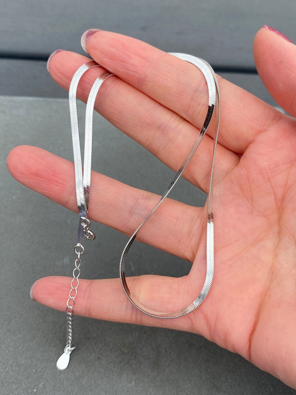Silver Serpent Necklace