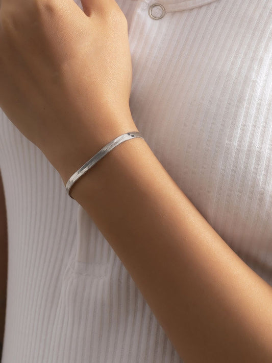 Silver Serpent bracelet