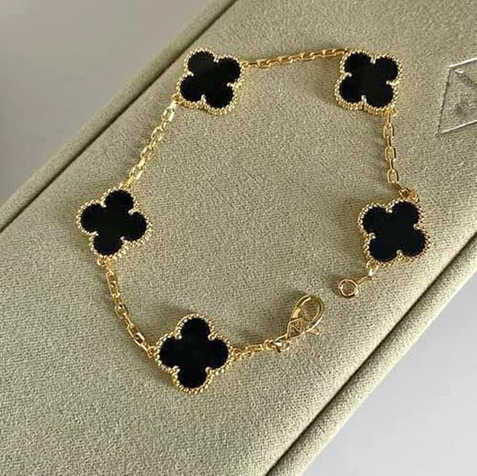 Black van cleef bracelet
