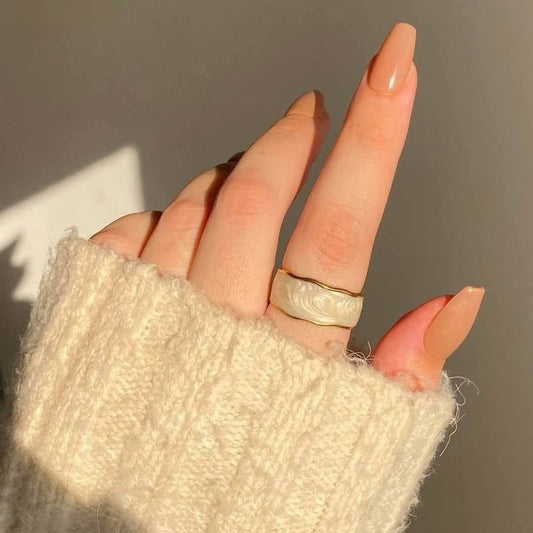 White ring