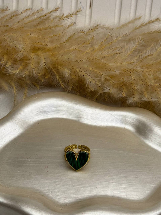 Black Heart Ring