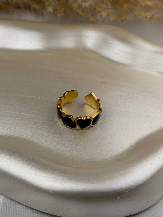 Black Hearts Ring
