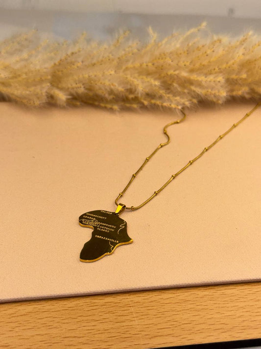 Map Necklace